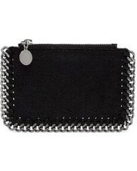 Stella McCartney - Falabella Chain Embellished Cardholder - Lyst