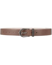 Brunello Cucinelli - Solid Color Belt - Lyst