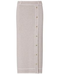 Liu Jo - Midi Skirt - Lyst
