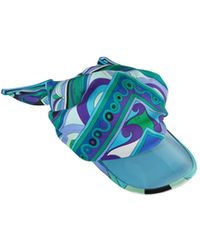 PUCCI - Silk-Twill Cap - Lyst