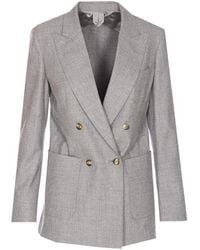 Max Mara - Harald Double-Breasted Tailored Blazer - Lyst