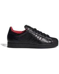 adidas Originals - Superstar Ii Crocodile-Effect Sneakers - Lyst