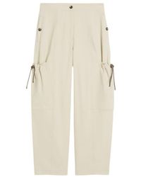 Max Mara - Stretch-Cotton Cargo Trousers - Lyst