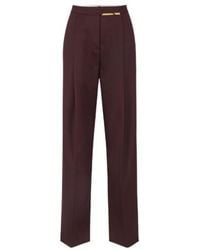 Elisabetta Franchi - Jewel Plaque Cool Trousers - Lyst