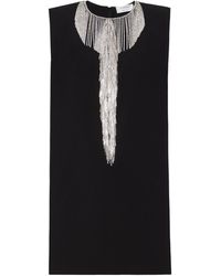 Sportmax - Festoso Embellished Sleeveless Dress - Lyst