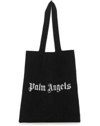 Palm Angels - Logo Printed Tote Bag - Lyst