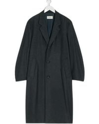 Lemaire - Single-Breasted Long-Sleeved Coat - Lyst