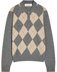 Rohe - Wool-Blend Polo Jumper - Lyst