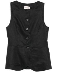 Semicouture - Sleeveless Vest - Lyst