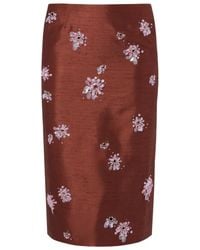 ShuShu/Tong - Embellished Slip Skirt - Lyst