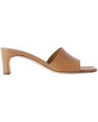 Aeyde - Outdoor Wear High Heel Open Toe Slide Sandals - Lyst