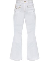 Ganni - Flared Leg Jeans - Lyst