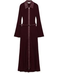 Jonathan Simkhai - Ismelle Belted Ribbed-Knit Midi Dress - Lyst