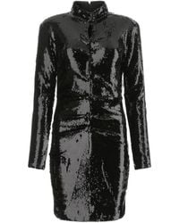 Isabel Marant - Sequinned Long-Sleeved Mini Dress - Lyst