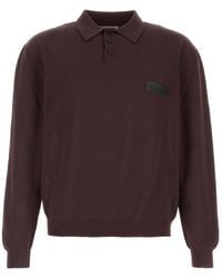 Magliano - Polina Classic Long-Sleeve Polo Shirt - Lyst