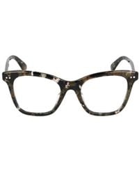 KENZO - Tortoiseshell Logo-Arm Glasses - Lyst