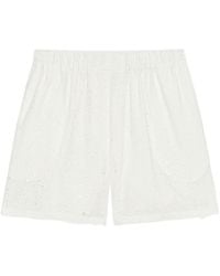 KENZO - Elastic Waist Shorts - Lyst