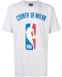 Marcelo Burlon - Nba Printed T-Shirt - Lyst