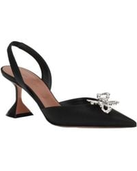AMINA MUADDI - Rosie Sling 70 Bow Heeled Sandals - Lyst