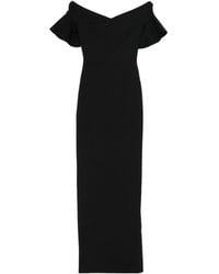 Solace London - London Cielo Off-Shoulder Maxi Dress - Lyst