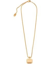 Balenciaga - Nano Square Long Necklace - Lyst