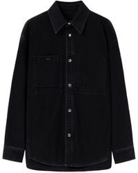 WOOYOUNGMI - Patch Pocket Denim Shirt - Lyst