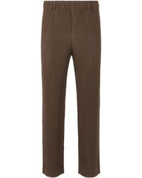 Homme Plissé Issey Miyake - Homme Plissé Issey Miyake Pleated Tailored Trousers - Lyst