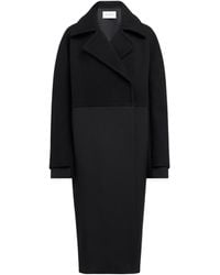 Alaïa - Alaïa Collar Long-Sleeved Coat - Lyst