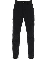 Stone Island - Compass Patch Cargo Pants - Lyst