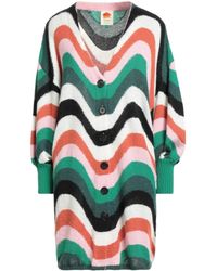 FARM Rio - Colorful Jacquard Knit Cardigan - Lyst