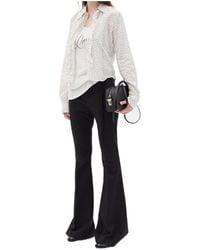 Ann Demeulemeester - Twill Trousers - Lyst