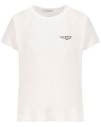 Givenchy - Logo Printed Crewneck T-Shirt - Lyst