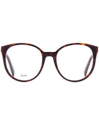 Celine - Tortoiseshell-Effect Glasses - Lyst