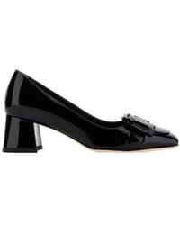 Tod's - Kate Block Heeled Pumps - Lyst