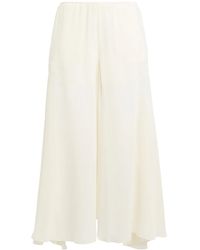 Chloé - Plain Colour Casual Trousers - Lyst