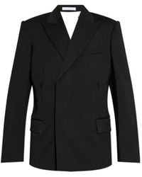 Helmut Lang - Zip Detailed Long-Sleeved Jacket - Lyst