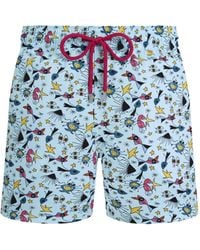 Vilebrequin - Marine Fantasy Print Swim Shorts - Lyst