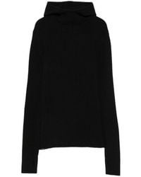 Frankie Shop - Larice Hooded Knit Top - Lyst