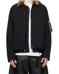 Sacai - Zipped Blouson - Lyst