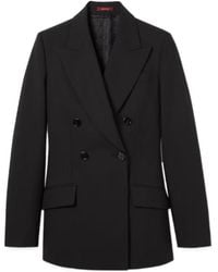 Gucci - Double-Breasted Light Wool Jacket - Lyst