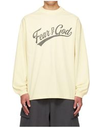 Fear Of God - Merch Logo-Print Long-Sleeve T-Shirt - Lyst