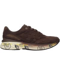 Premiata - Low-Top Suede Sneaker - Lyst