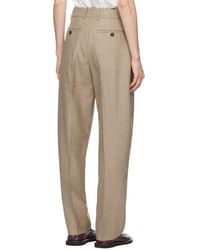 Studio Nicholson - Sperro Tapered Leg Trousers - Lyst