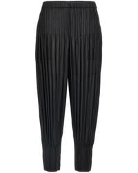 Pleats Please Issey Miyake - Pleated Trousers - Lyst