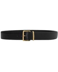 Miu Miu - Logo Engraved Buckle Belt - Lyst