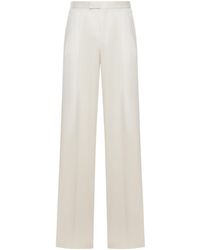 Tom Ford - Pleated Wide Leg Pants - Lyst
