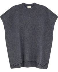Alysi - Sleeveless Boxy Knitted Top - Lyst