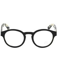 Moncler - Eyewear Round Frame Glasses - Lyst