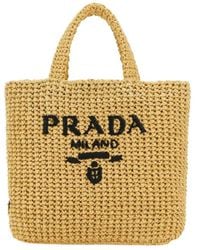 Prada - Logo Handbag - Lyst