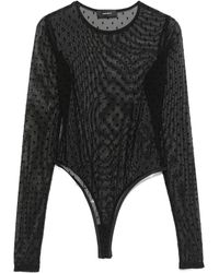 Wardrobe NYC - Polka-Dot Bodysuit - Lyst